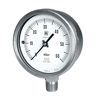 MN9/18 DN100-150 Capsule Pressure Gauge